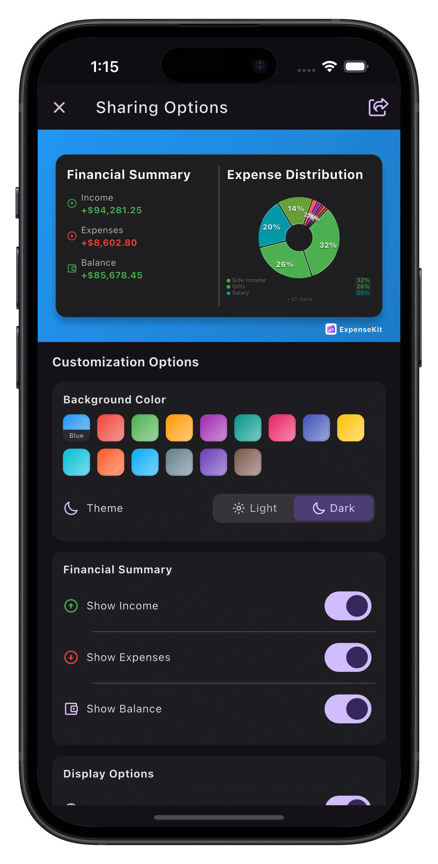 Sharing Features